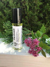 Load image into Gallery viewer, Flu Bomb essential oil roller topical blend 10ml