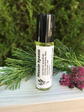 Load image into Gallery viewer, Muscle Spasm Essential Oil Roller bottle blend 10 ml