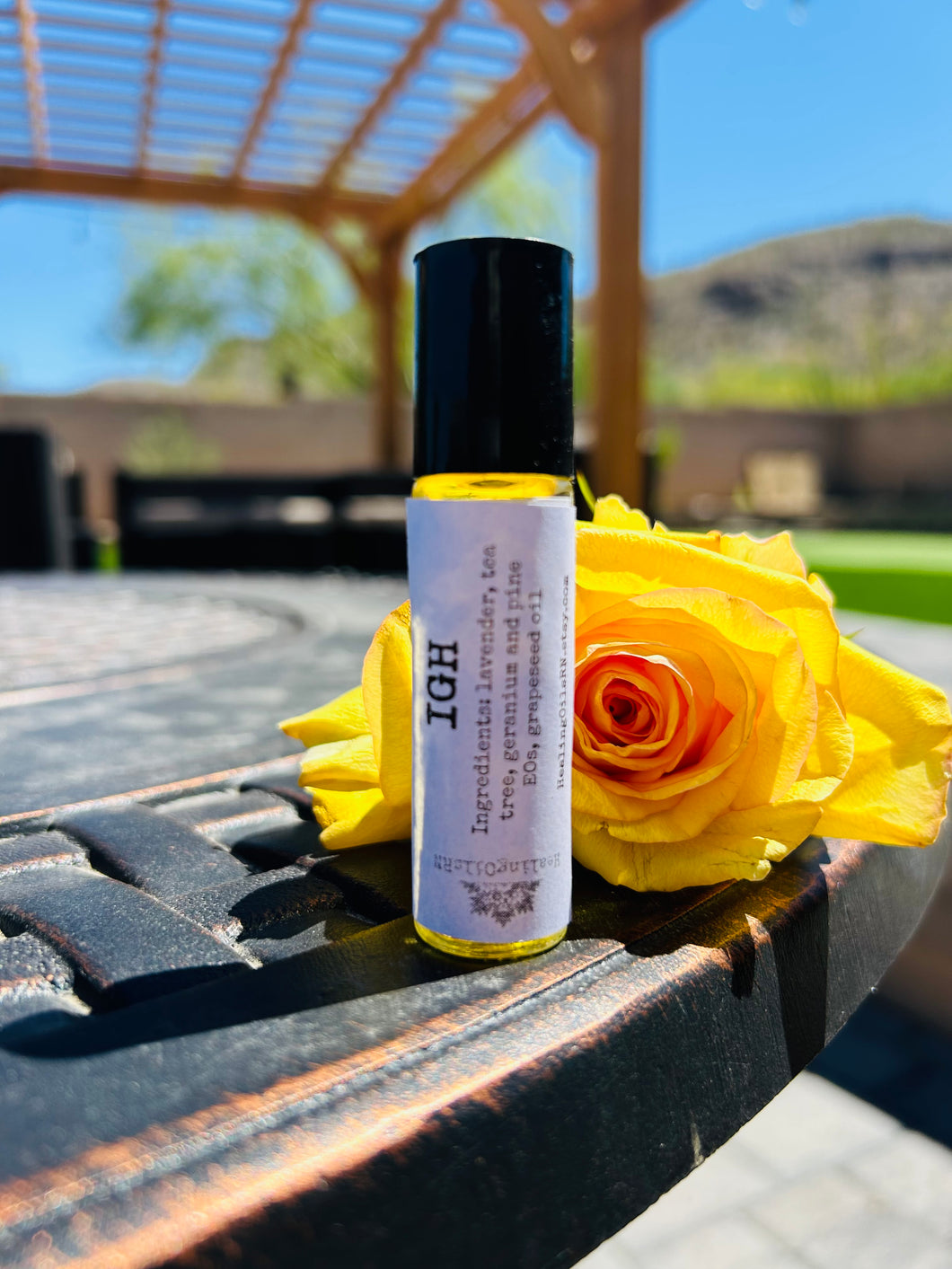 IGH (Idiopathic guttate hypomelanosis) Essential Oil Roller Topical Roller Blend 10 ml HealingOilsRN