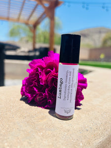 Lumbago Lower Back Pain Essential Oil Roller Roll-on Blend 10 ml
