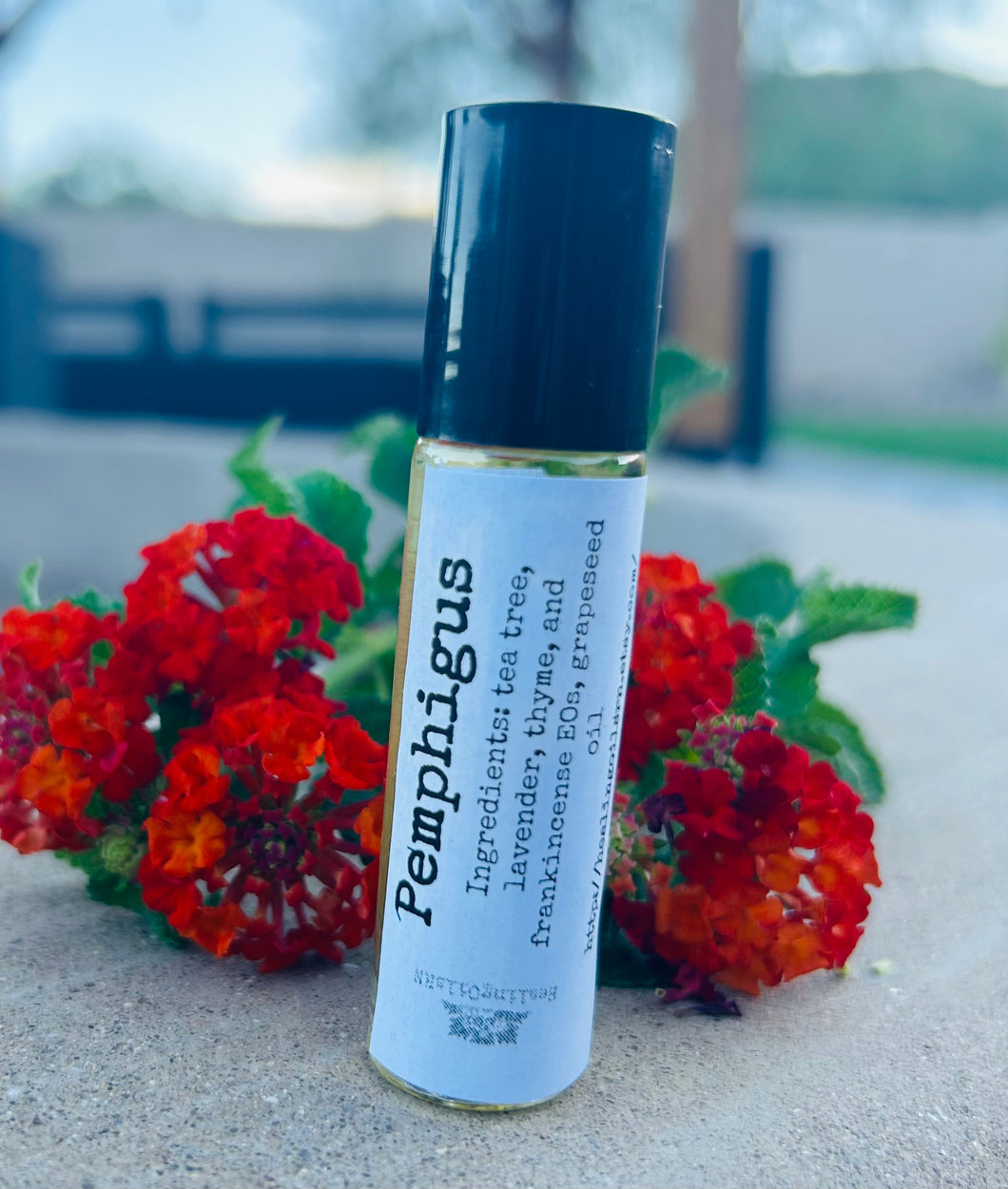 Pemphigus Essential Oil Roller Topical Roll-on Blend 10 ml HealingOilsRN