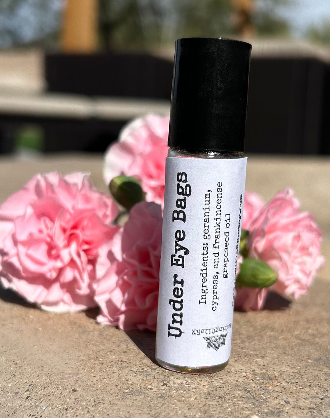 Under Eye Bags Essential Oil Topical Roller Roll-on blend HealingOilsRNLLC
