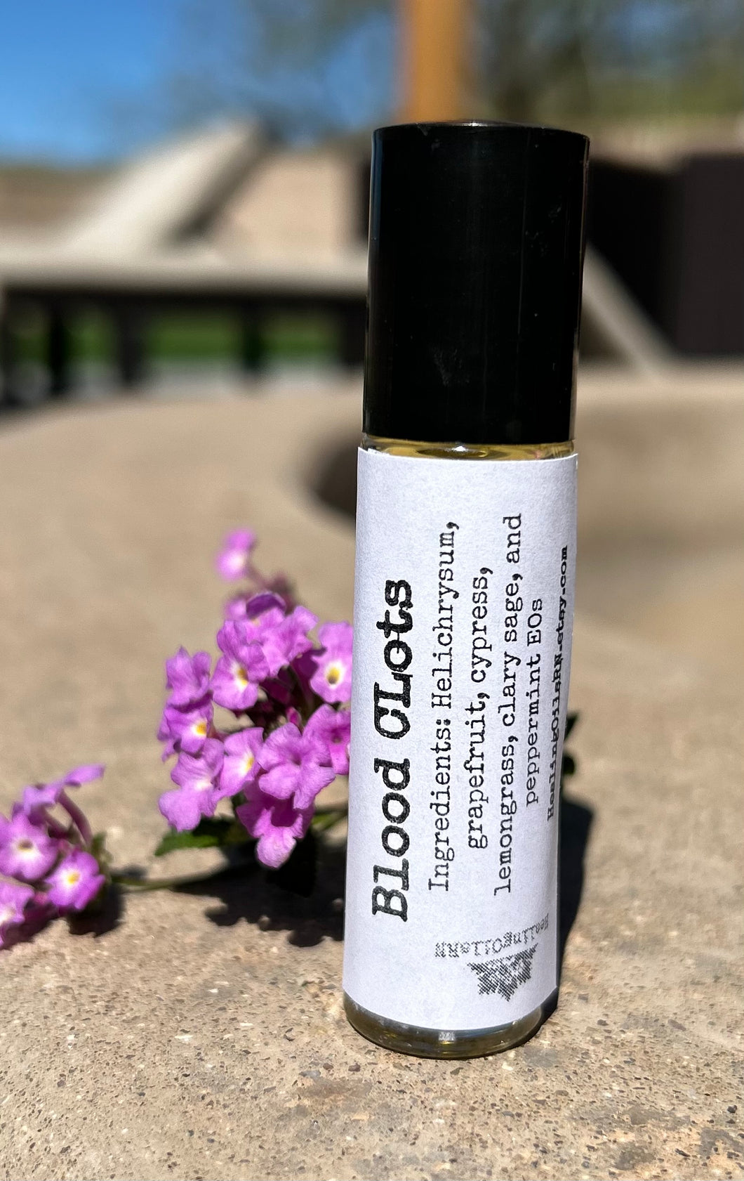 Blood Clots Essential Oil Roller topical roller blend 10 ml HealingOilsRN