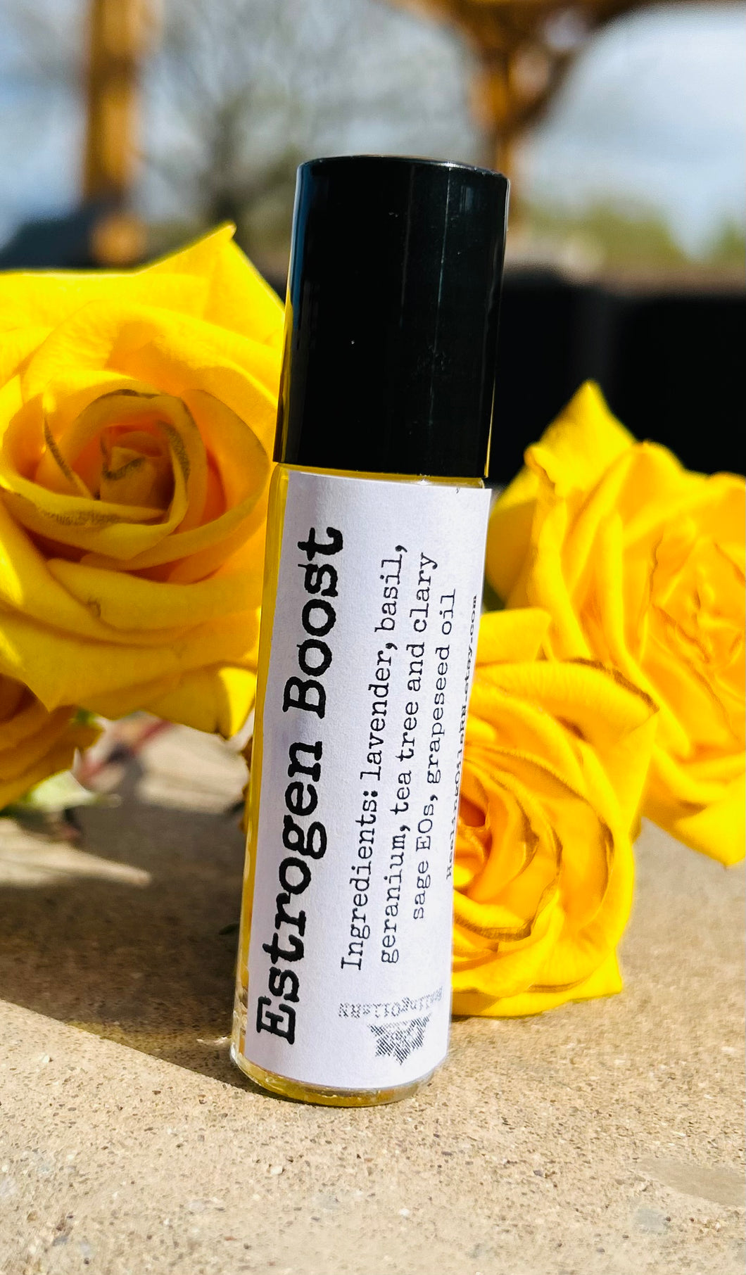 Estrogen Boost Essential Oil Roller Roll-on Blend 10 ml all-natural and organic