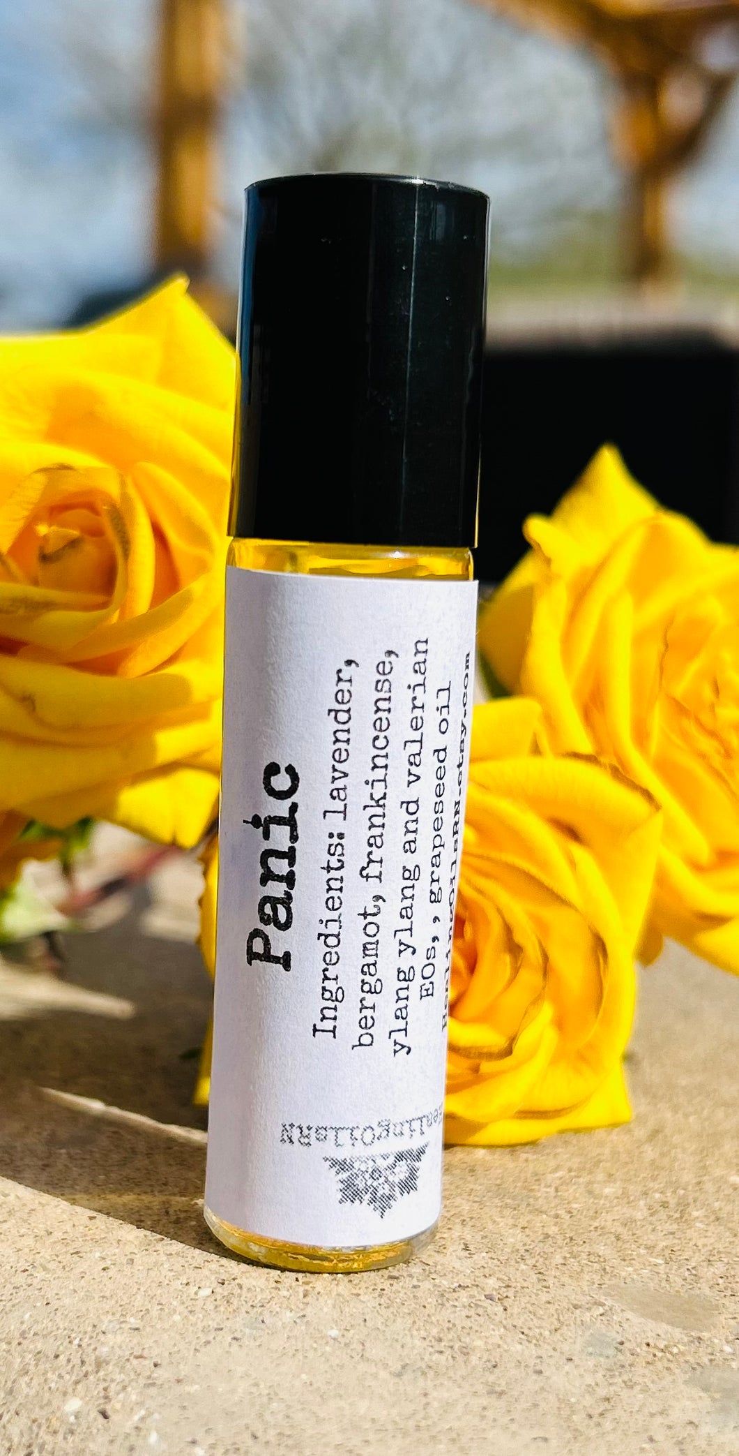 Panic Attack Essential Oil Roller Topical Roll-on Blend 10 ml