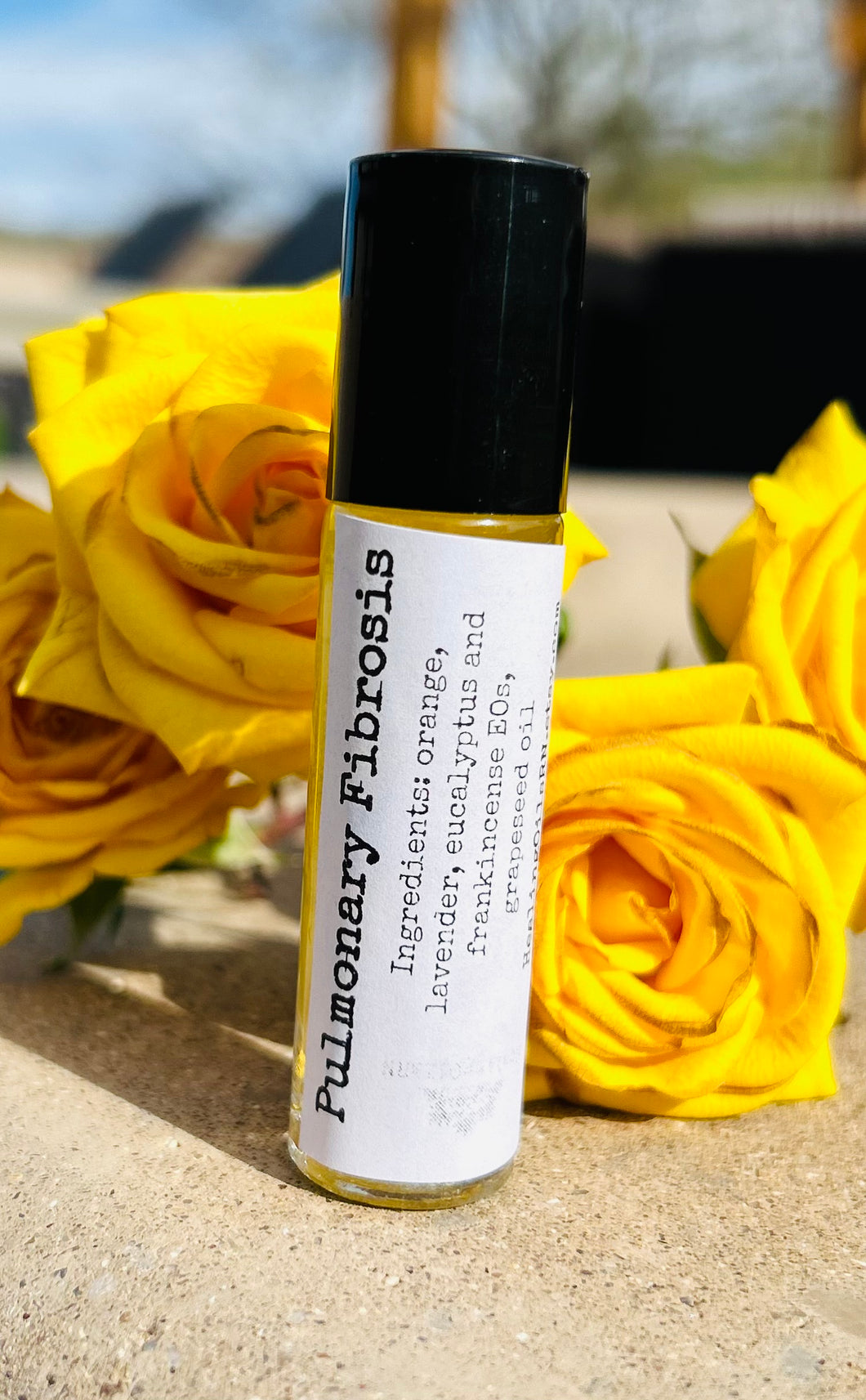 Pulmonary Fibrosis Essential Oil Roller Roll-on Blend 10 ml HealingOilsRN
