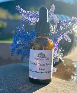 Canine Skin Soother For Dogs essential oil blend 10 ml, 15 ml, 30 ml