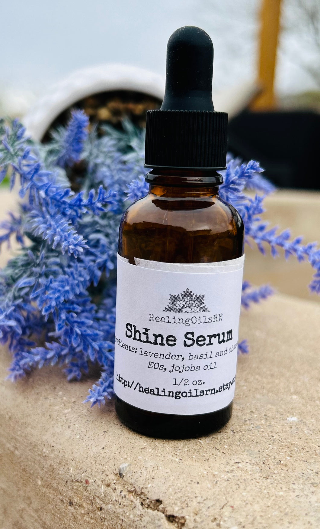Shine Serum Essential Oil Roller Roll-on Blend 10 ml