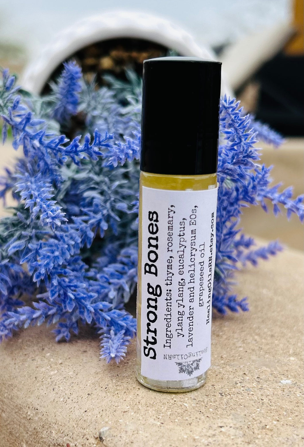 Strong Bones Osteoporosis Essential Oil Roller Roll-on Blend 10 ml