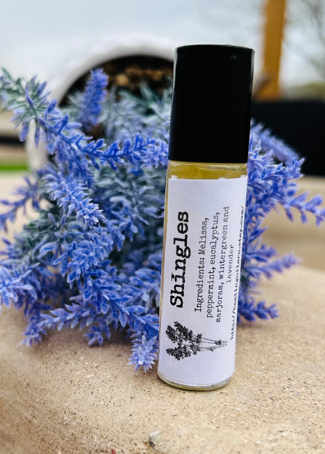 Shingles Rash Essential Oil Roller Roll-on Blend 10 ml