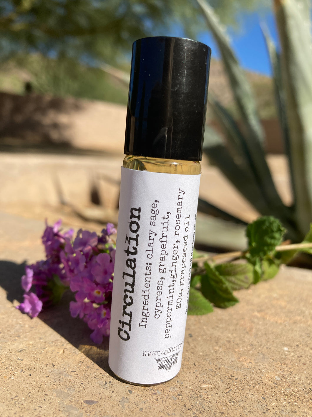Circulation Boost Essential Oil Roller Roll-on Blend 10 ml HealingOilsRN