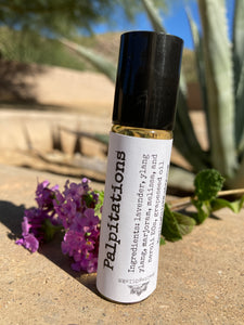 Palpitations Essential Oil Roller ROll-on Topical Blend 10 ml
