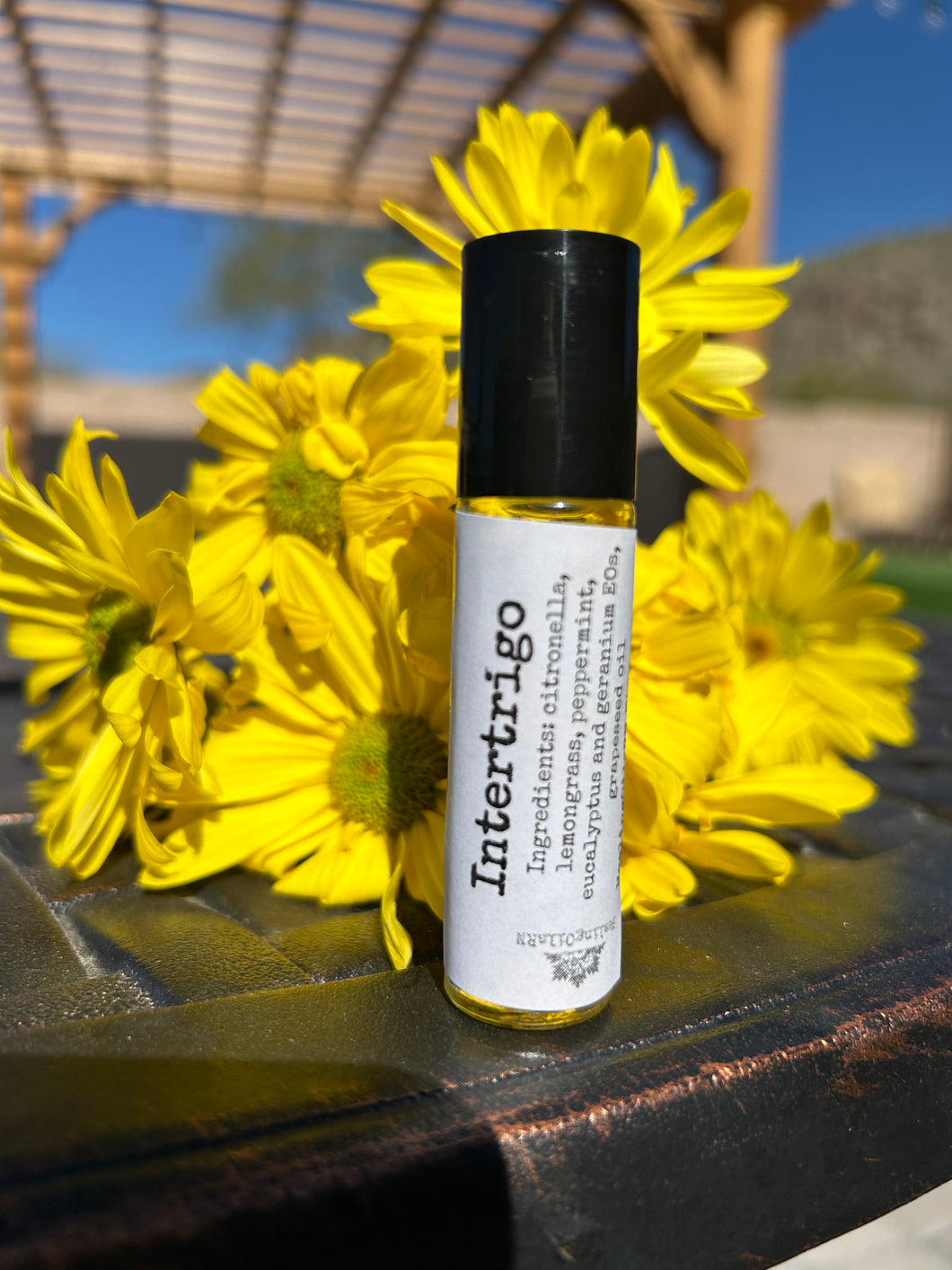 Intertrigo Essential Oil Topical Roller Roll-on organic Blend 10 ml HealingOilsRN