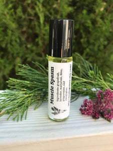 Muscle Spasm Essential Oil Roller bottle blend 10 ml