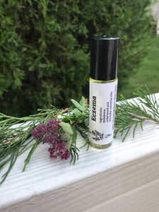Eczema Essential oil roller topical therapeutic blend 10ml ADULT BLEND