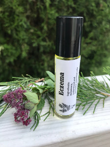 Eczema Essential oil roller topical therapeutic blend 10ml ADULT BLEND