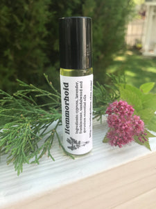 Hemorrhoid essential oil roller bottle blend 10ml
