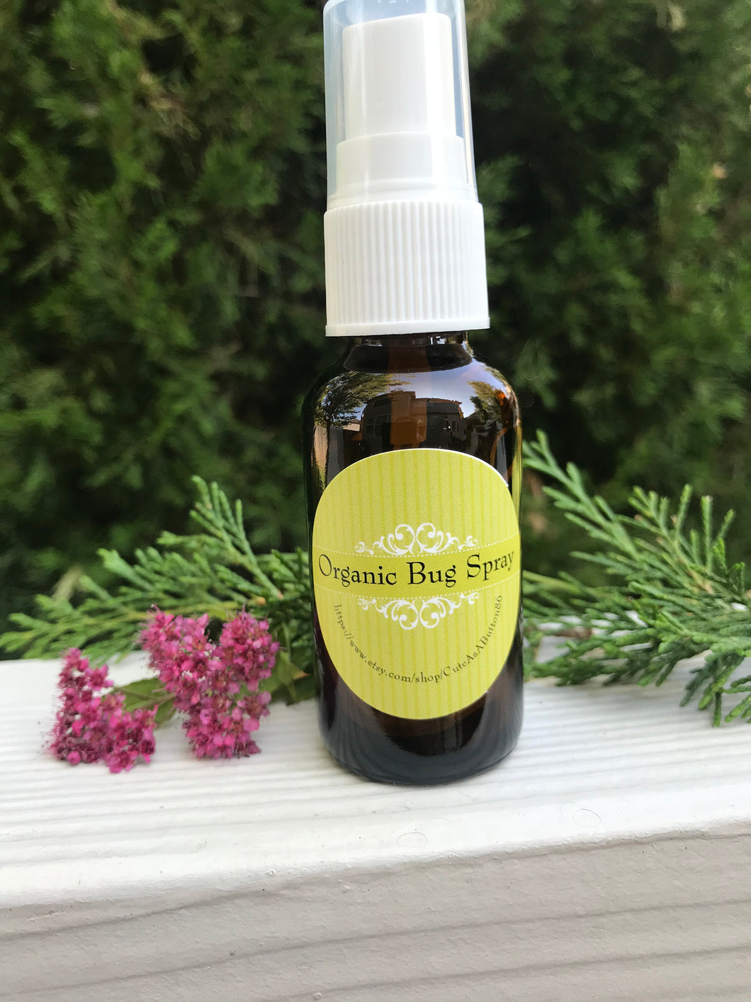 Organic Mosquito Bug Repellent Spray 1 ounce