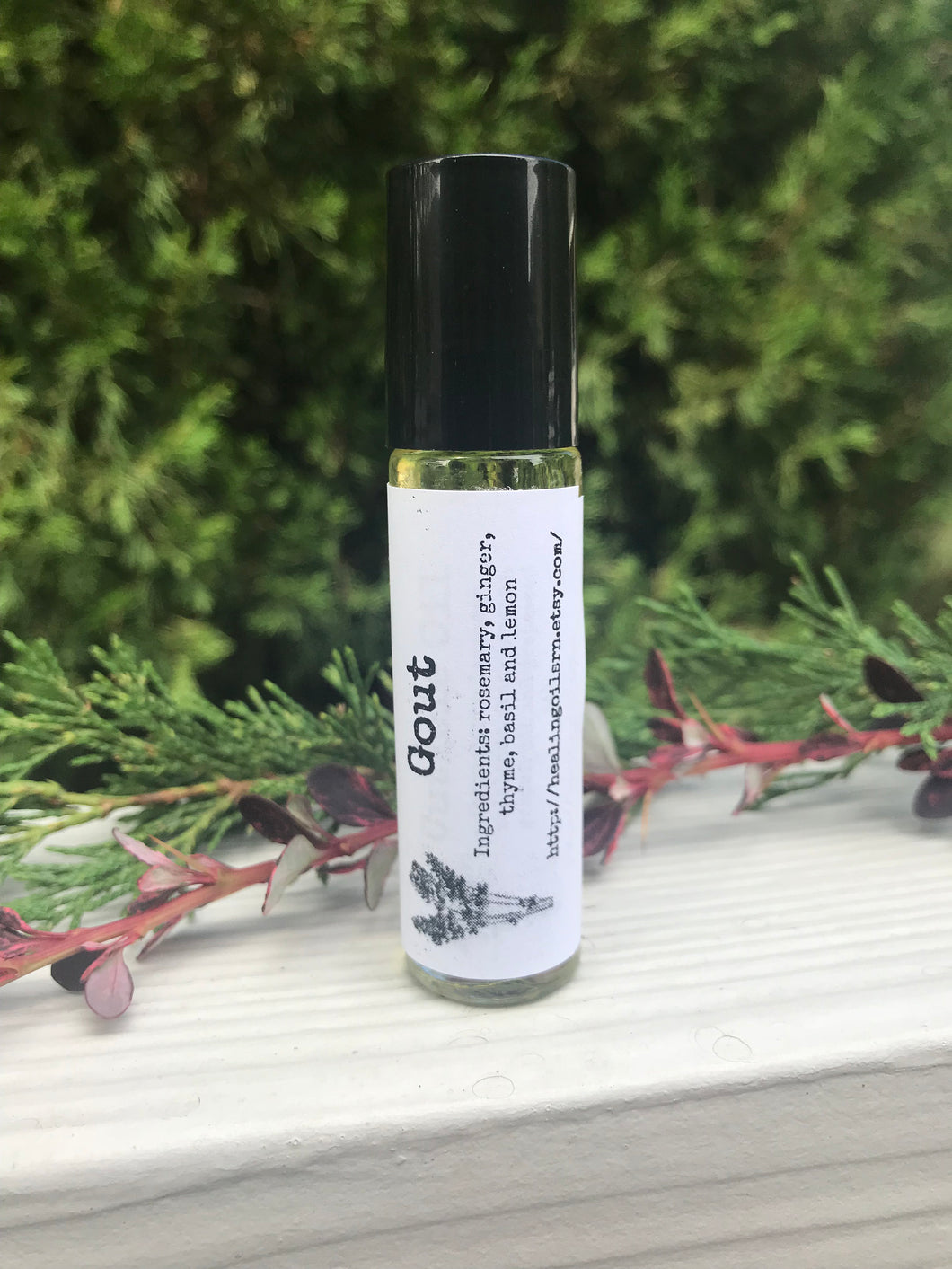 Gout Essential Oil Roller Blend 10 ml