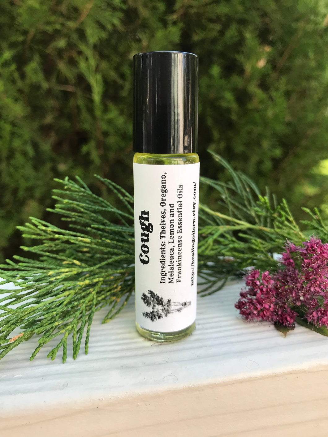 Cough Essential Oil Roller  blend 100% organic 10ml