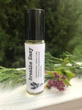 Load image into Gallery viewer, Breathe Easy Essential Oil Roller bottle Blend 100% organic 10ml
