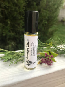 Congestion buster Essential oil roller blend 10ml 100% pure and organic