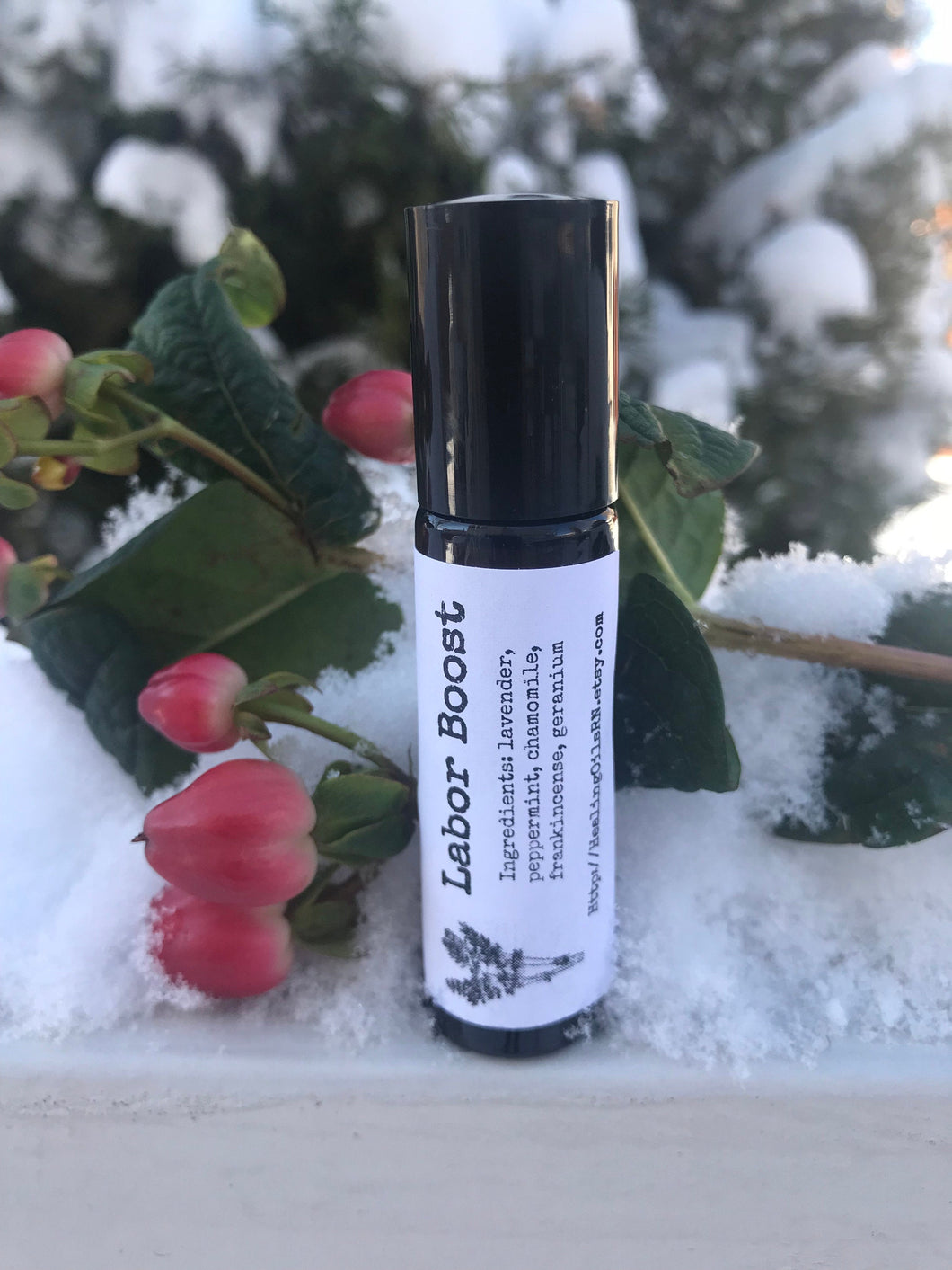 Labor Boost Essential Oil Rollerball Blend Organic 10 ml