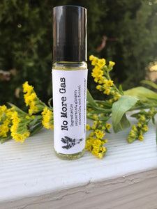 No More Gas Flatulence Essential Oil Rollerball Blend Organic 10 ml