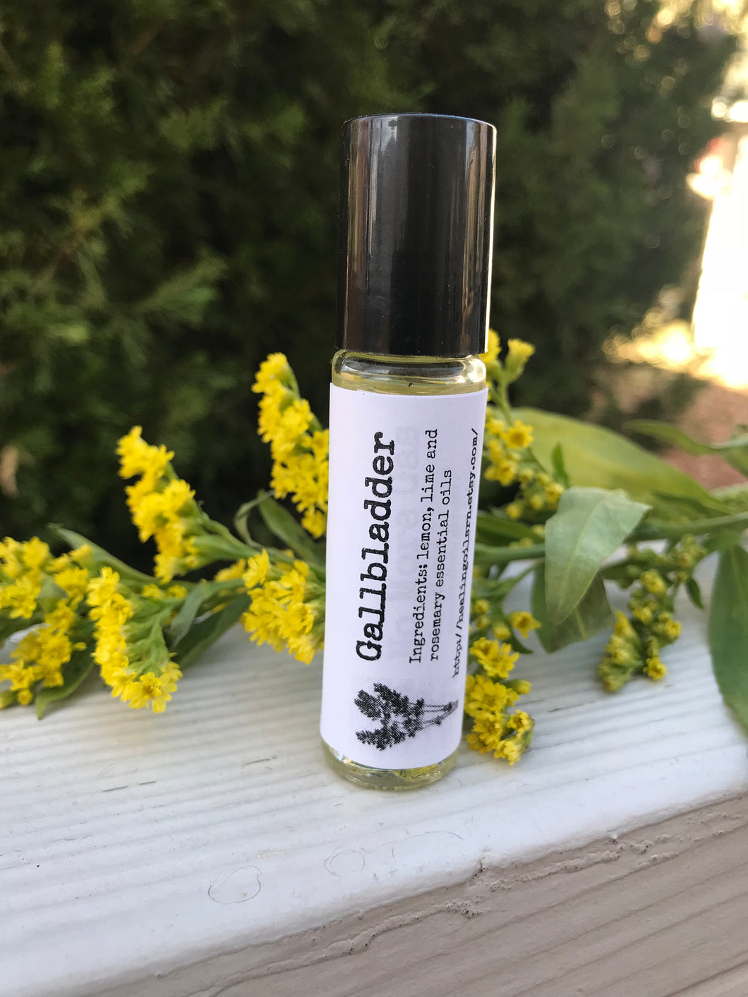 Gallbladder Health Essential Oil Therapeutic Roller Blend 10 ml Organic
