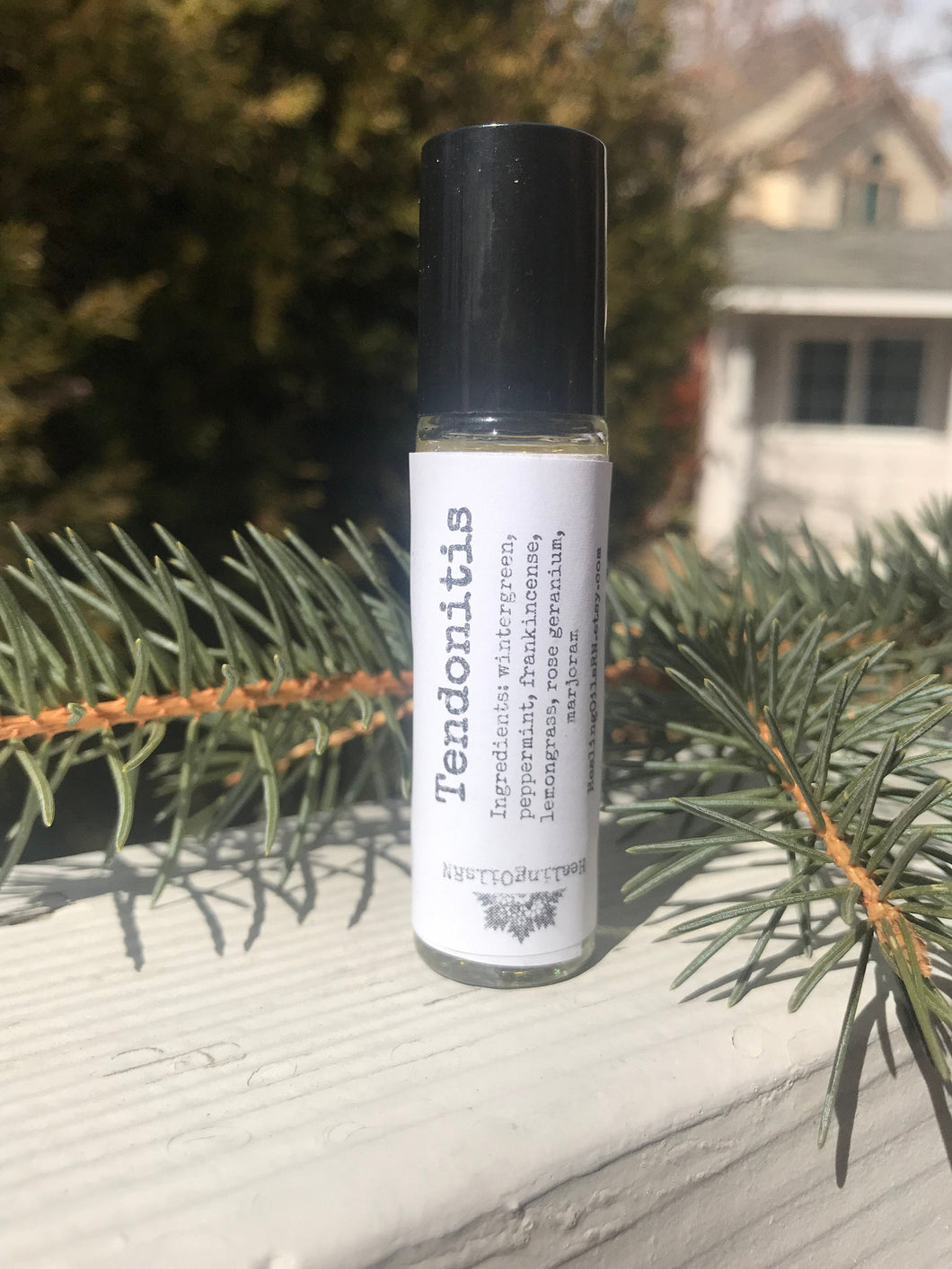 Tendonitis Essential Oil Rollerbottle Blend 10 ml Organic rollerball