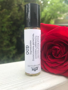 OCD Obsessive Compulsive Disorder Essential Oil Rollerbottle Blend 10 ml Organic