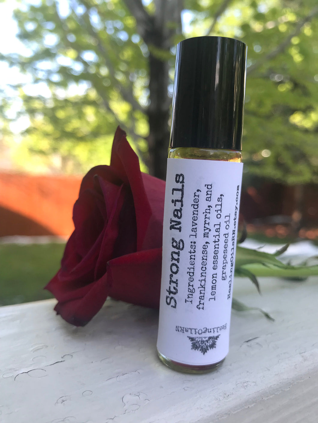 Strong Healthy Nails Essential Oil Rollerbottle Blend 10 ml organic