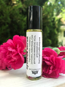 Eyebrow serum eyebrow growth essential oil roll-on roller blend 10 ml