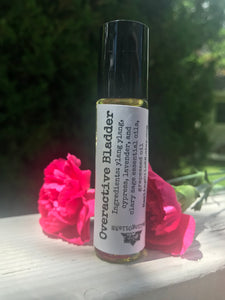 Overactive Bladder OAB Essential Oil Roller bottle Blend 10 ml organic roll-on roller