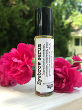 Load image into Gallery viewer, Eyebrow serum eyebrow growth essential oil roll-on roller blend 10 ml
