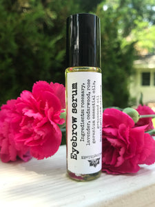 Eyebrow serum eyebrow growth essential oil roll-on roller blend 10 ml
