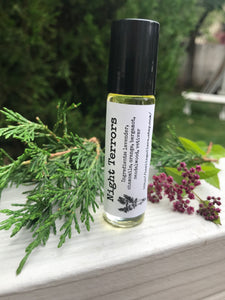 Night Terrors Essential Oil Blend 10 ml roller roll-on roller bottle all-natural
