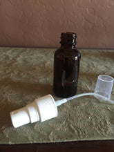 Load image into Gallery viewer, Natural Organic Deodorant Spray in amber bottle 1 oz
